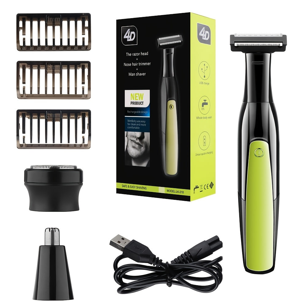 ژیلت شارژی سه کاره ضد آب